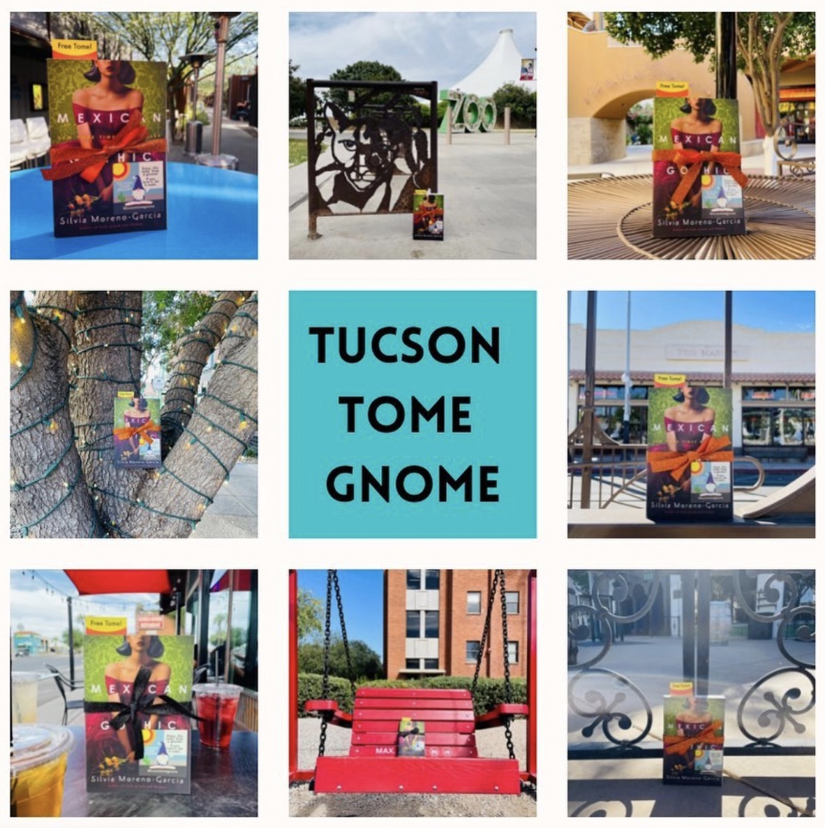 Tucson Tome Gnome hiding places around Tucson
