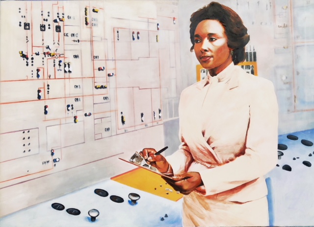 Annie Easley portrait by Allison Miller