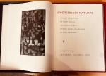 Image of the title page of Encheiresin Naturae by Barry Moser and Paul Muldoon, featuring a black and white engraving by Barry Moser.