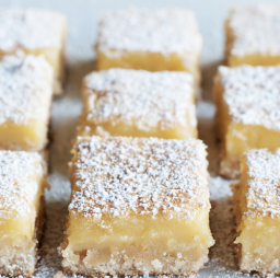 A picture of lemon bars