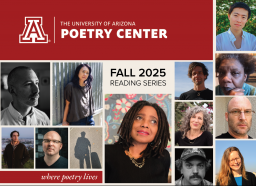 Announcing the Fall 2025 Season at the Poetry Center!