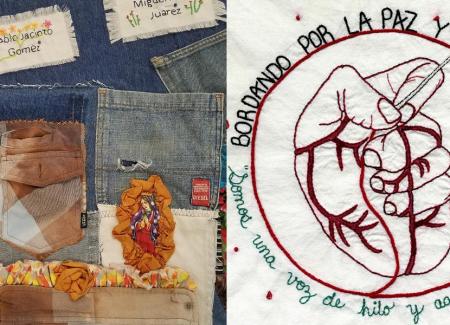 2017-2018 Migrant Quilt and Fuentes Rojas pañuelo